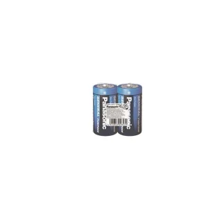Батарейка Panasonic GENERAL PURPOSE угольно-цинковая D(R20) пленка, 2 шт., R20BER/2P
